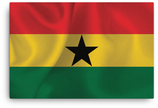 Ghana National Flag PNG image
