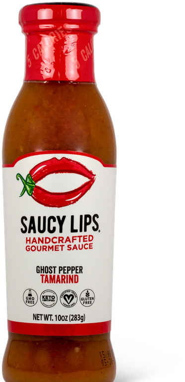 Ghost Pepper Tamarind Sauce Bottle PNG image