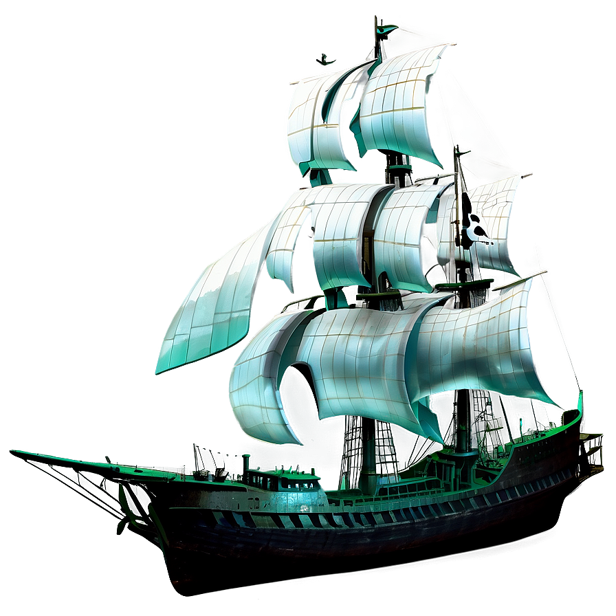 Ghost Ship Png Pfc9 PNG image