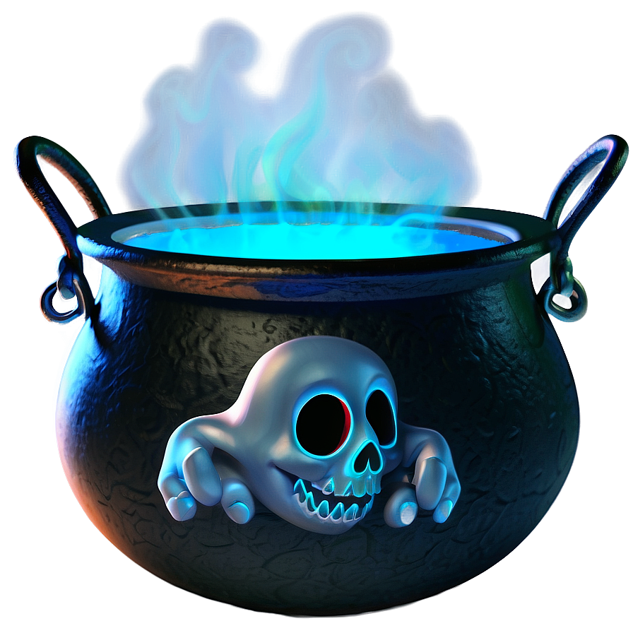 Ghostly Cauldron Png Xrg PNG image