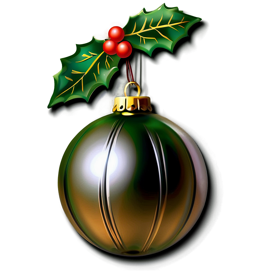 Giant Christmas Ornaments Png 38 PNG image