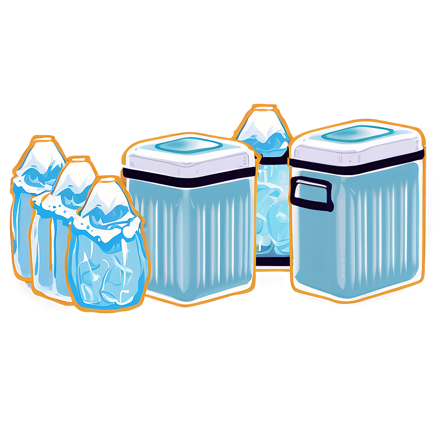 Giant Ice Cooler Png 06292024 PNG image