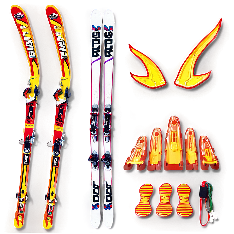 Giant Slalom Skis Png 06132024 PNG image