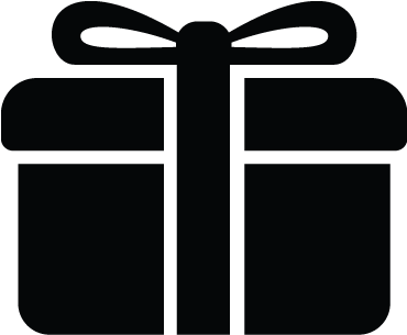 Gift Icon Simple Design PNG image