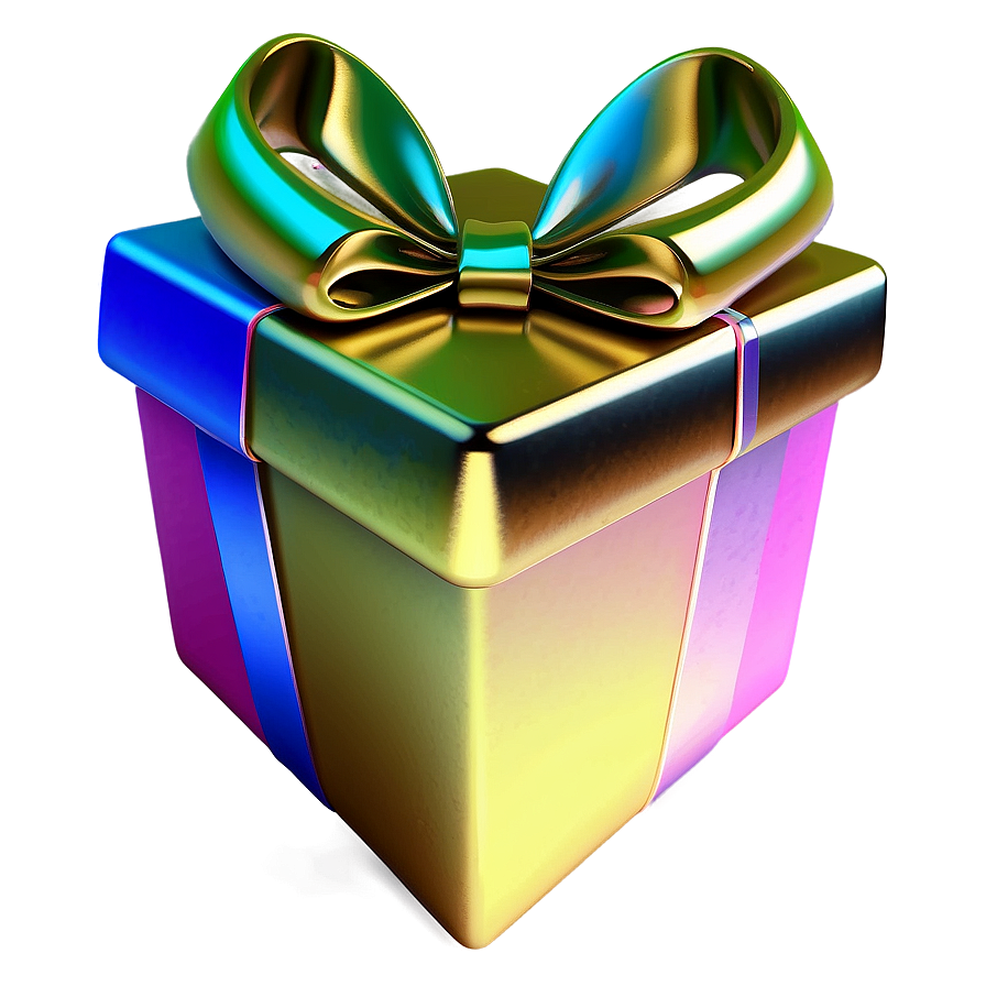 Gift With Bow Png 05242024 PNG image