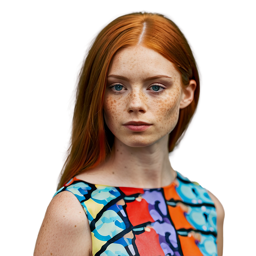 Ginger Hair Freckles Png 06122024 PNG image