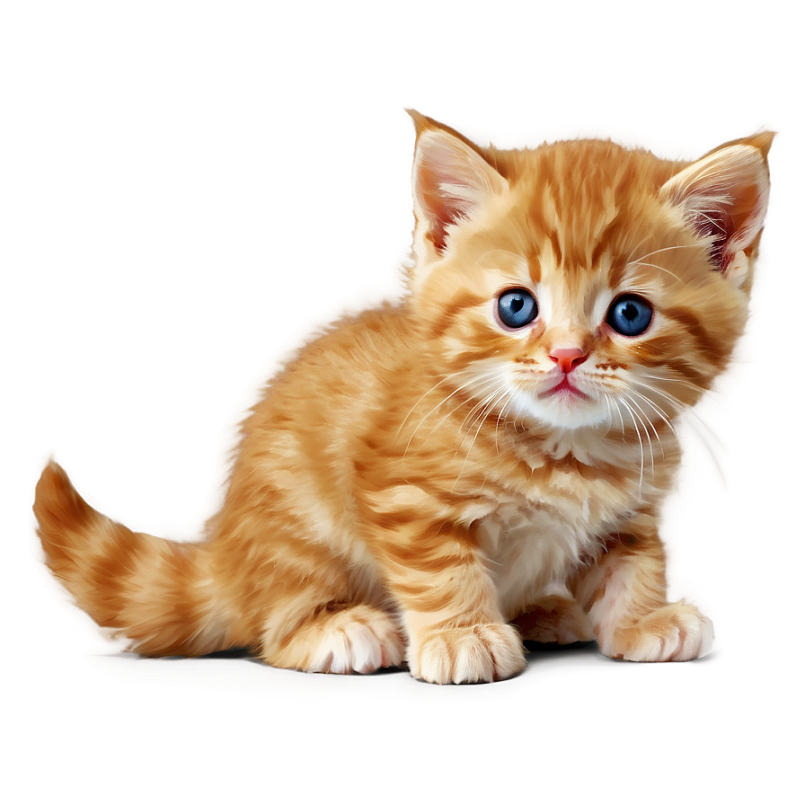 Ginger Kitten Png 63 PNG image