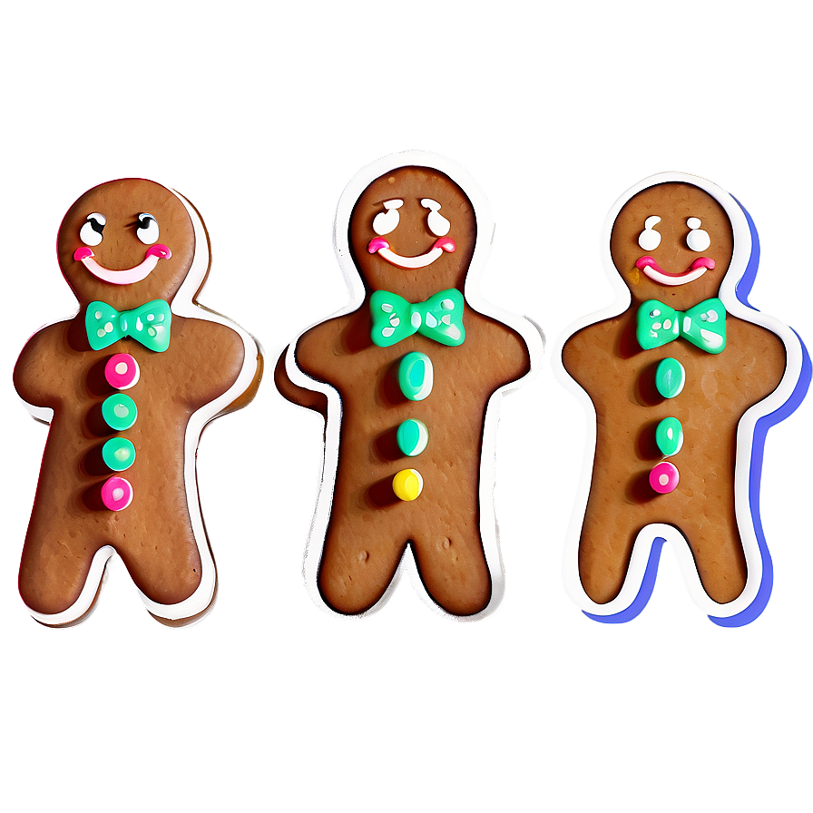 Gingerbread Characters Png 67 PNG image