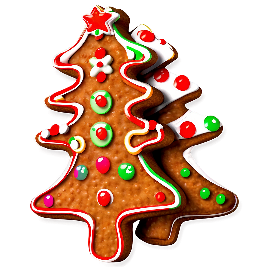 Gingerbread Christmas Tree Png 12 PNG image