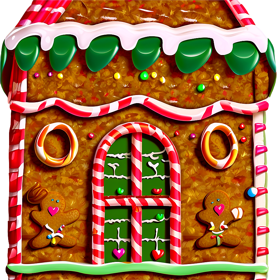 Gingerbread House Chimney Png 05212024 PNG image