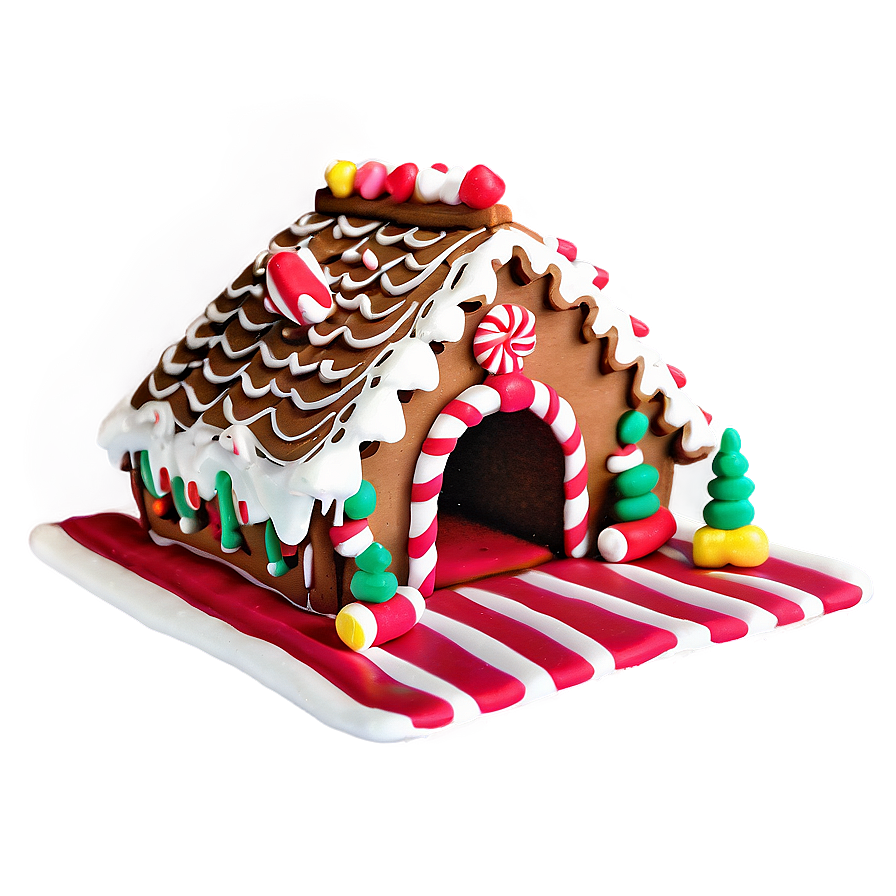 Gingerbread House Fireplace Png Xgq23 PNG image