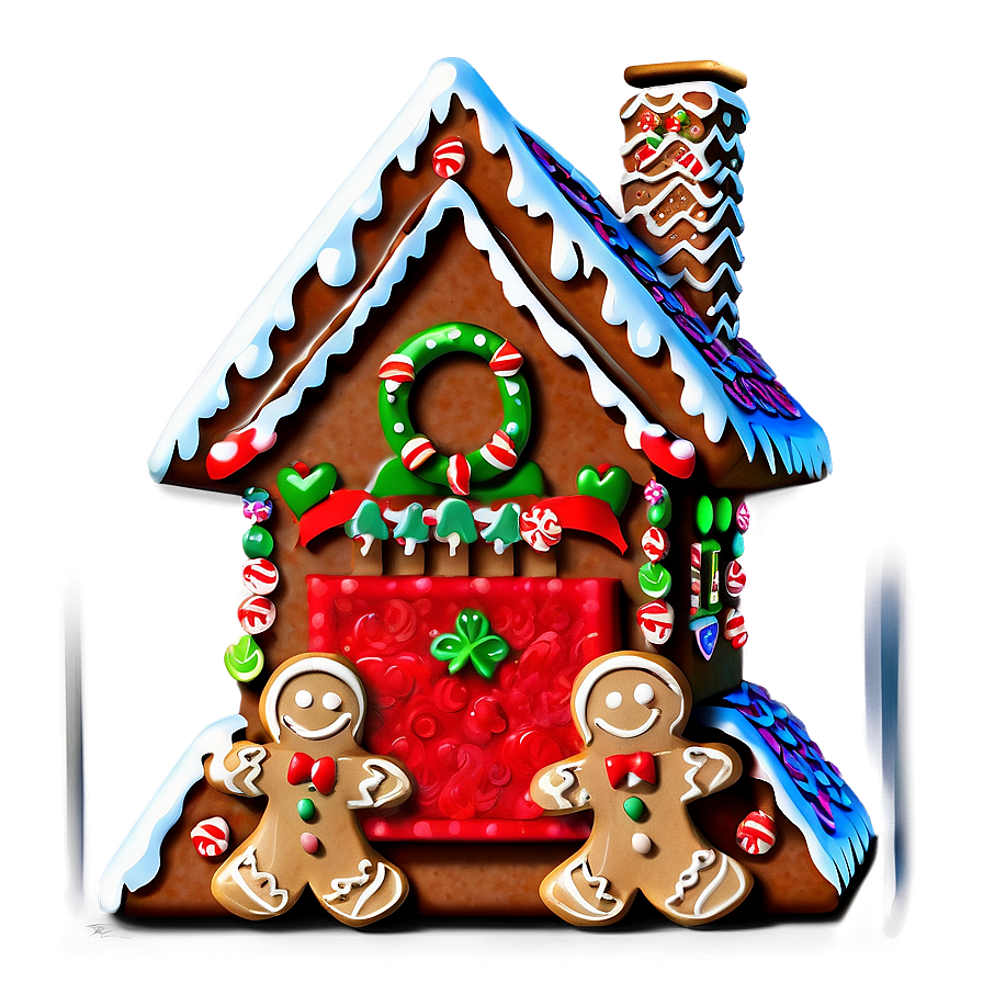 Gingerbread House Kit Png 51 PNG image
