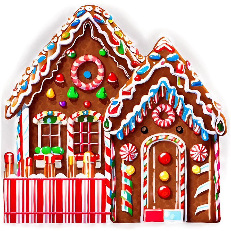 Gingerbread House Kit Png Rrd PNG image