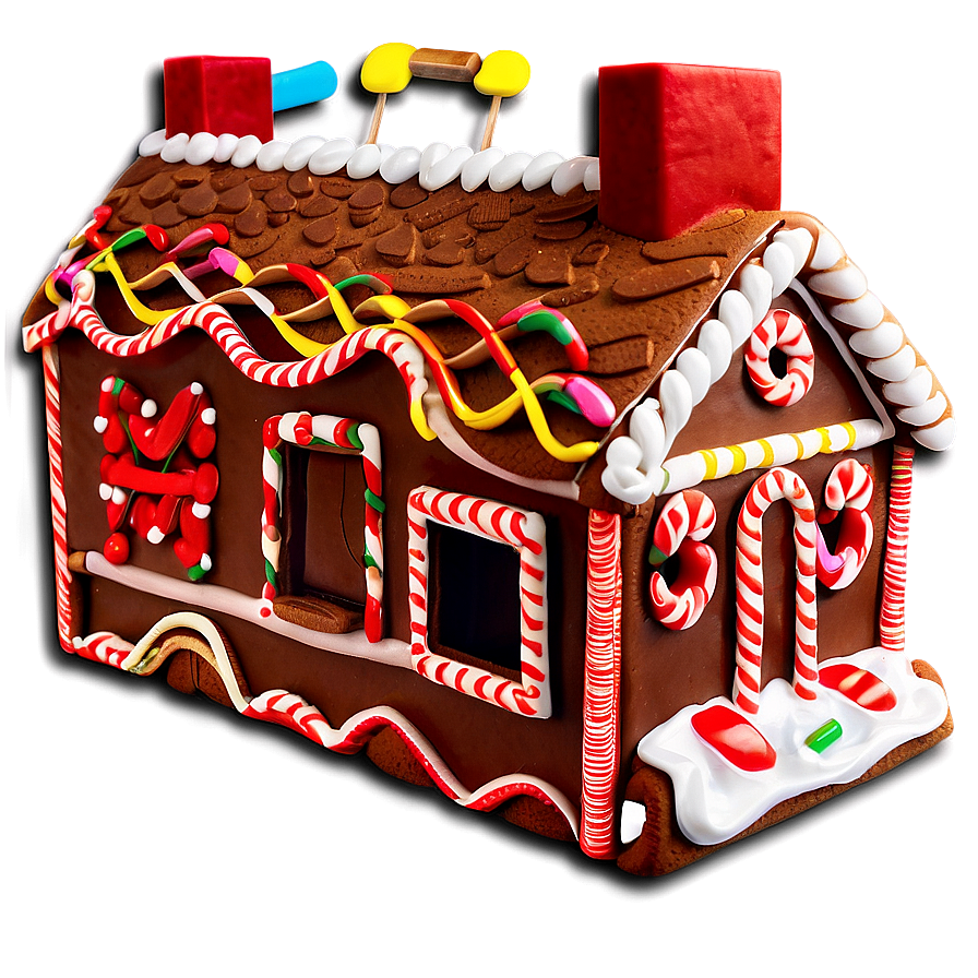 Gingerbread House Kit Png Ylg17 PNG image