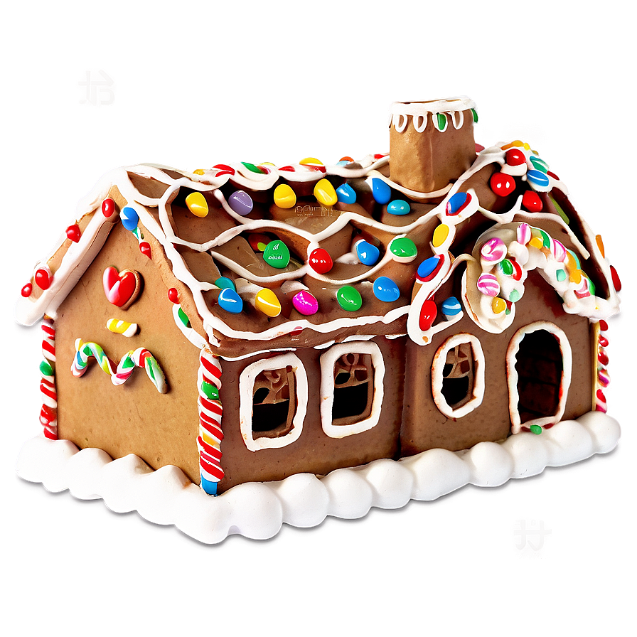 Gingerbread House Roof Png Fwk33 PNG image