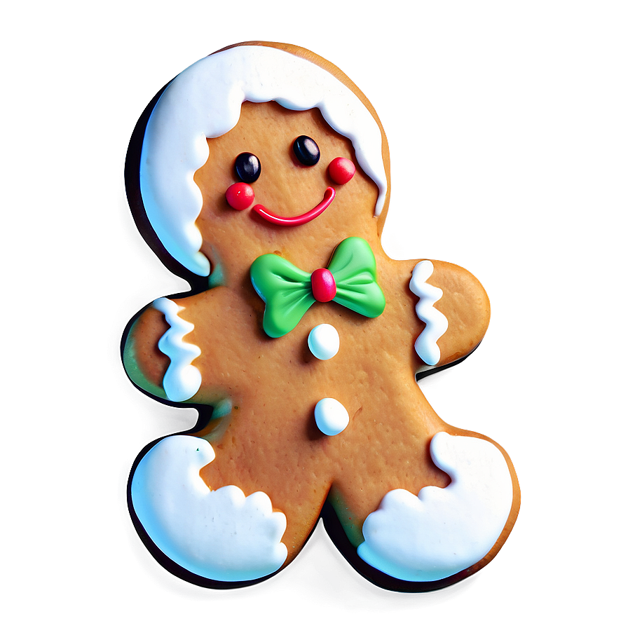 Gingerbread Man Border Png Wps30 PNG image