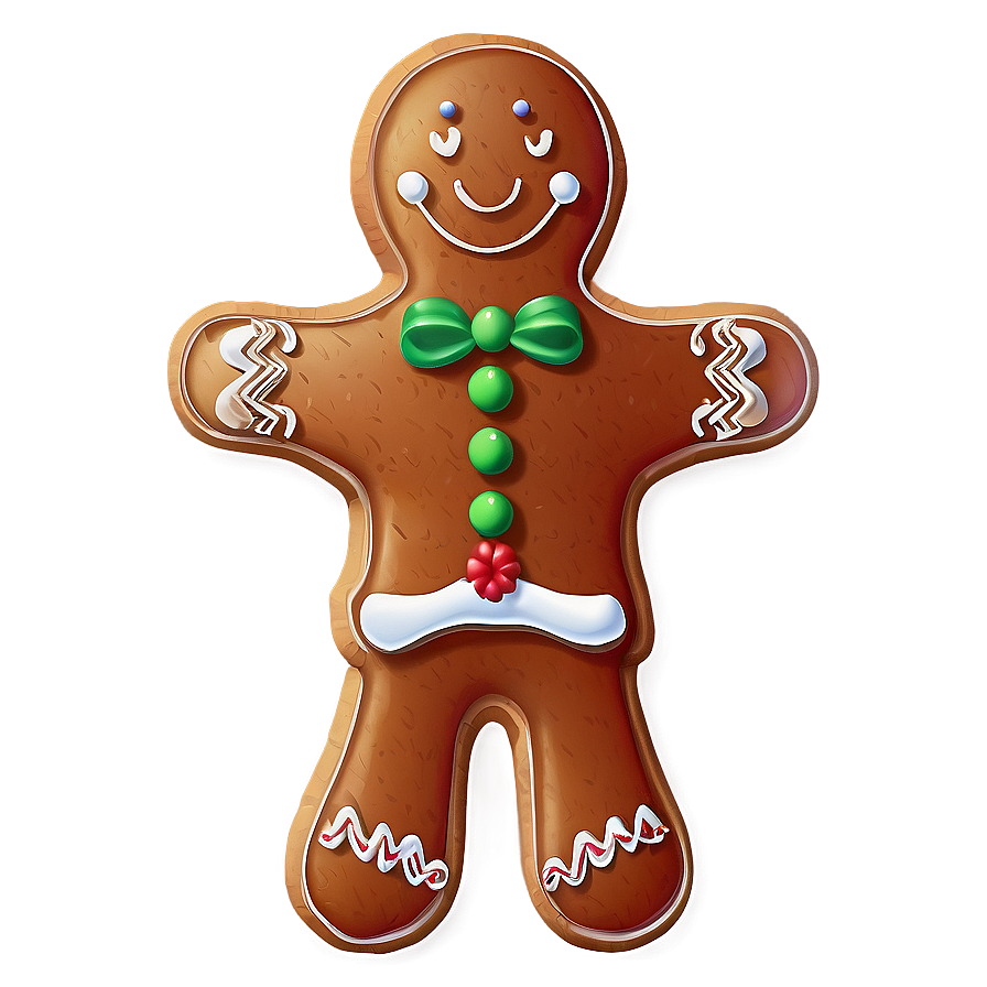Gingerbread Man Decoration Png 05212024 PNG image