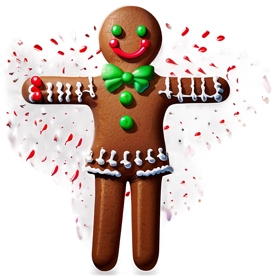 Gingerbread Man Png 05212024 PNG image