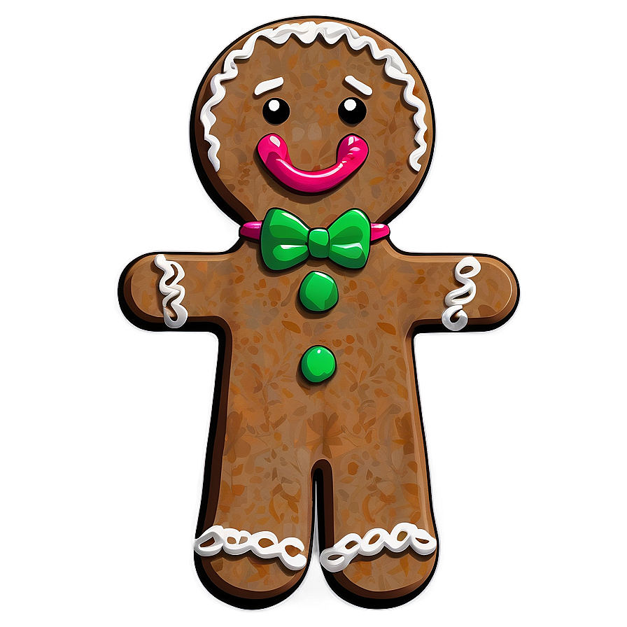 Gingerbread Man Scene Png Nci5 PNG image