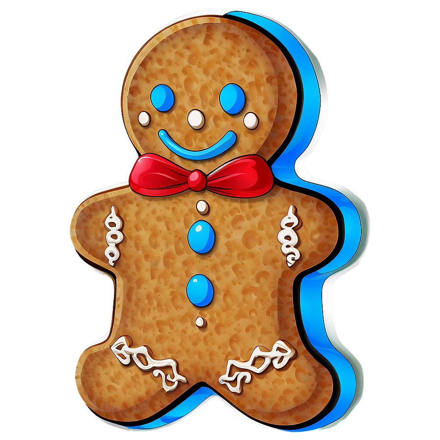 Gingerbread Man Silhouette Png Dir31 PNG image