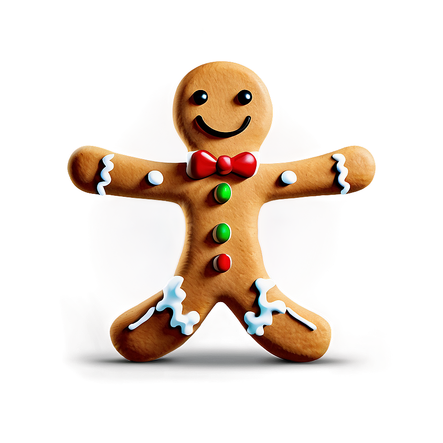 Gingerbread Man Smiling Png Xdl PNG image