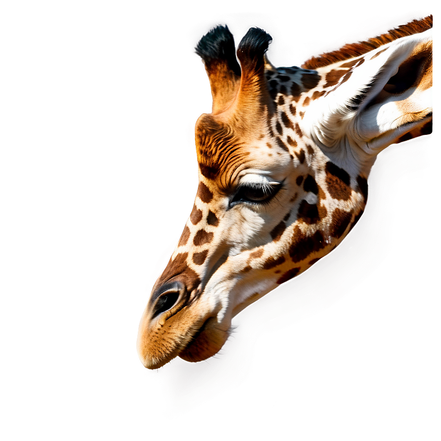 Giraffe Encounter Safari Png Ibr74 PNG image