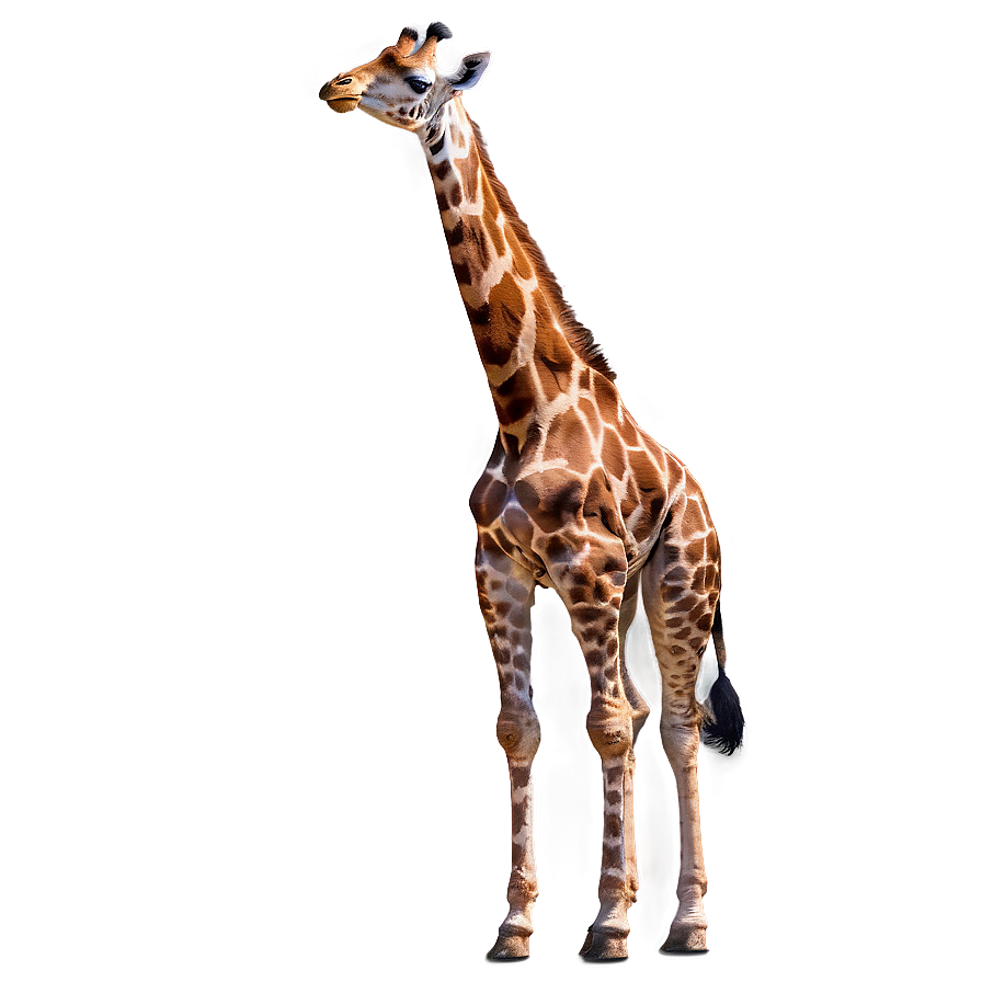 Giraffe Standing Tall Png 05062024 PNG image