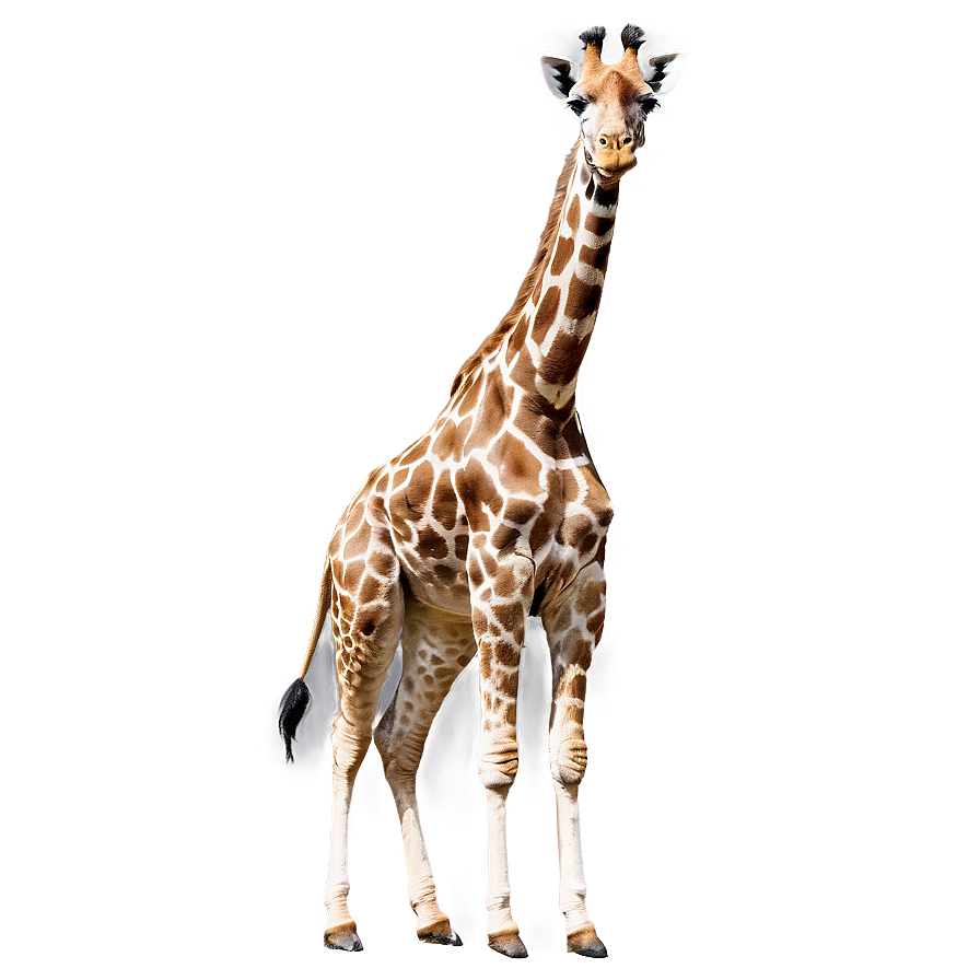 Giraffe Standing Tall Png Vax24 PNG image