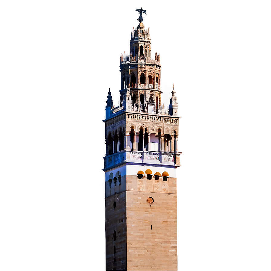 Giralda Tower Sevilla Skyline Png 06252024 PNG image