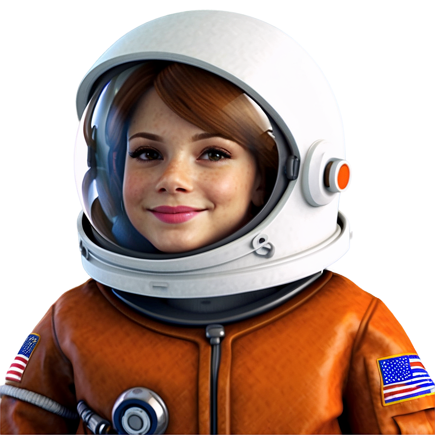 Girl Astronaut Png 05032024 PNG image