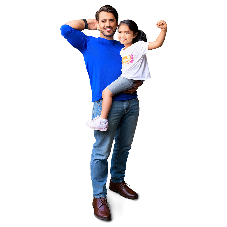 Girl Dad Hero Png 06282024 PNG image