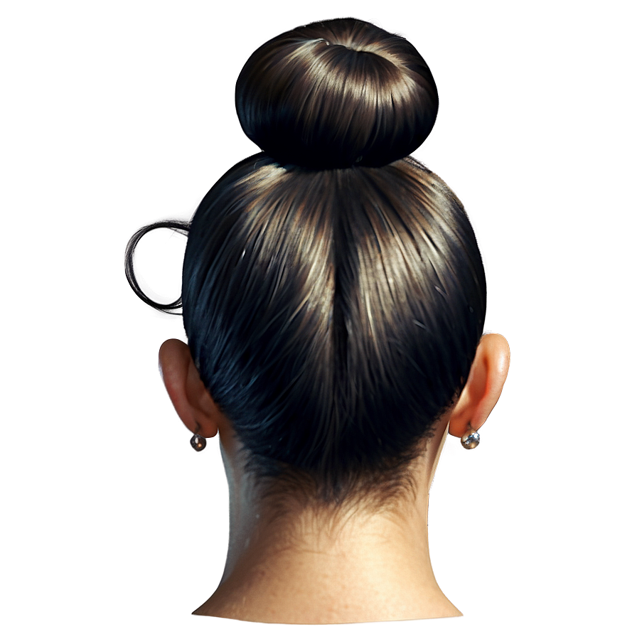 Girl Hair Bun Png 58 PNG image