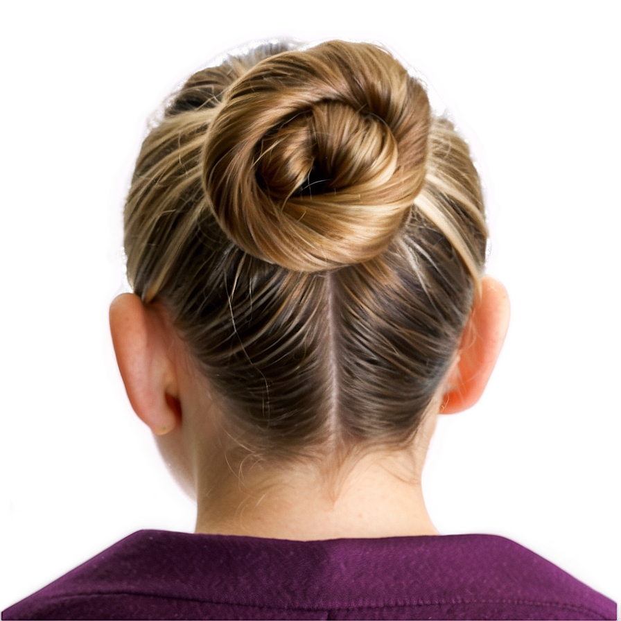 Girl Hair Bun Png Auv PNG image