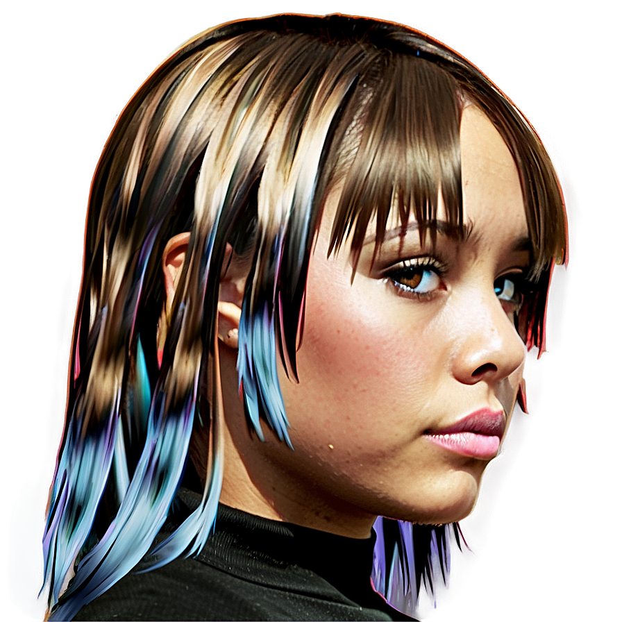 Girl Hair Fade Png 06132024 PNG image