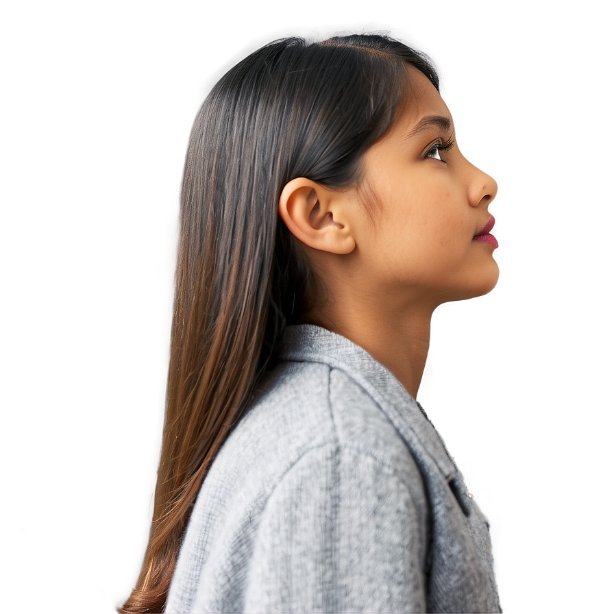 Girl Hair Profile Png 17 PNG image