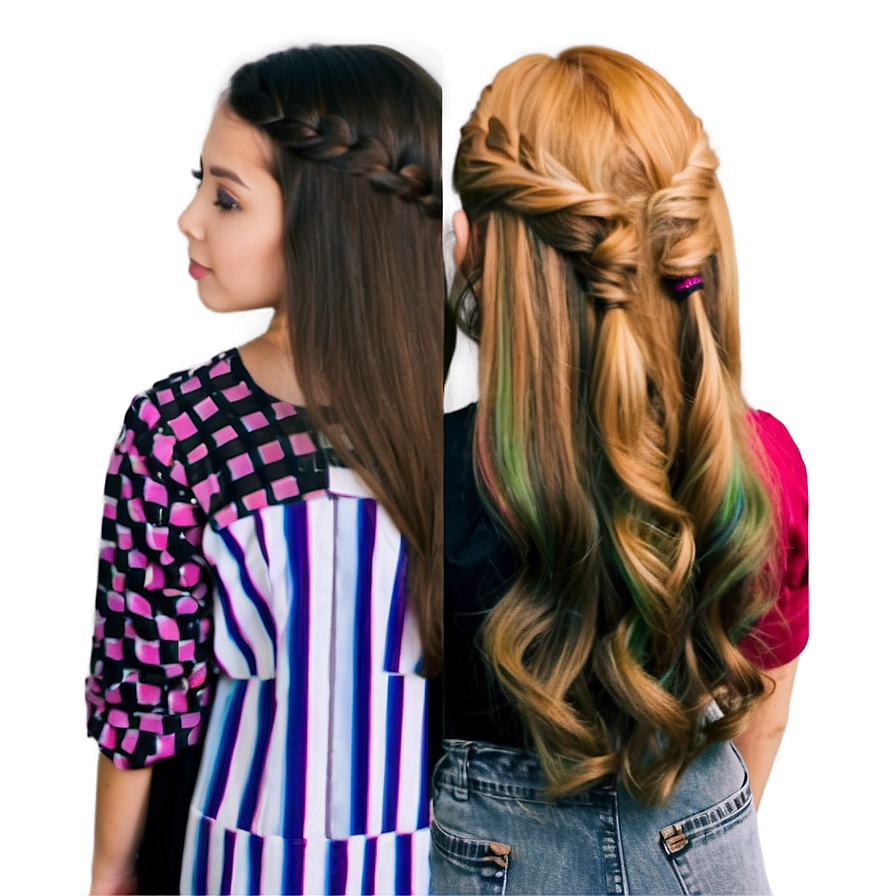 Girl Hair Style Trend Png Ntt29 PNG image