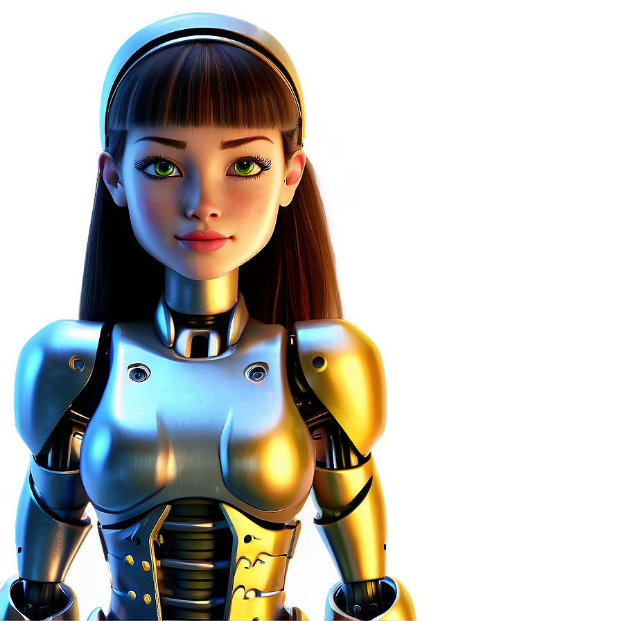 Girl Robot Clipart Png Ift PNG image