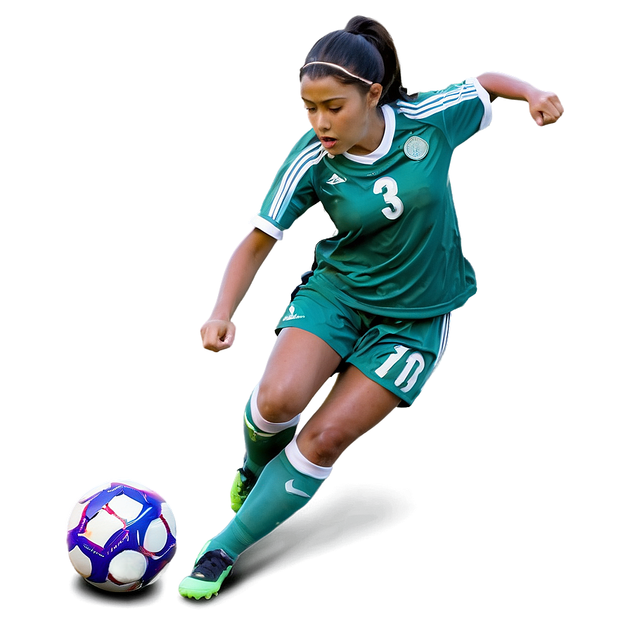 Girl Soccer Player Png Pjy47 PNG image