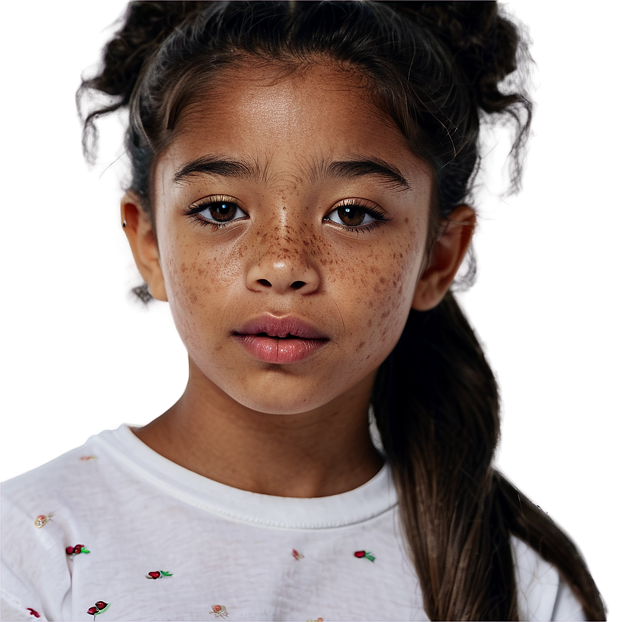 Girl With Freckles Png 99 PNG image