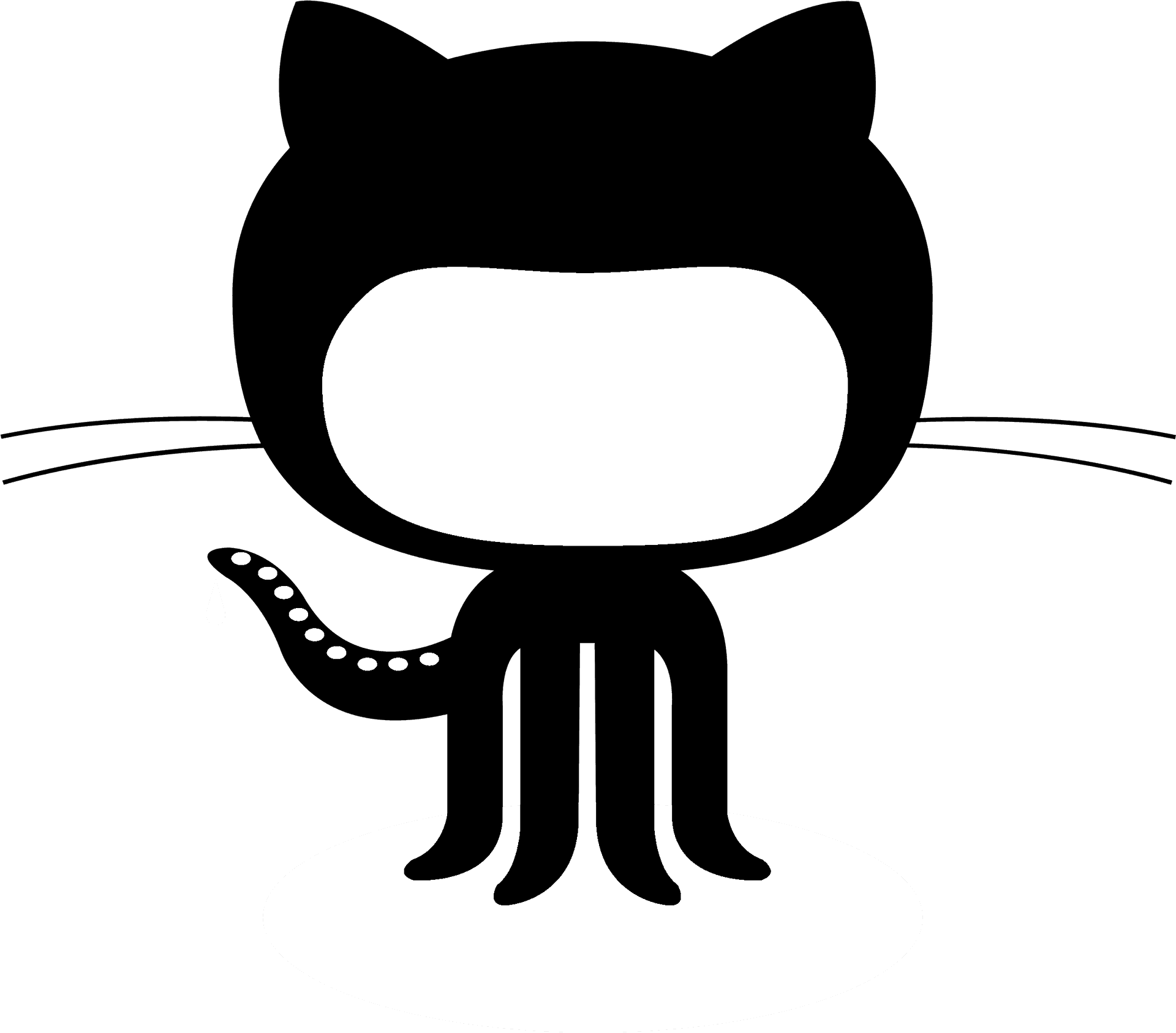 Git Hub Octocat Sad Illustration PNG image