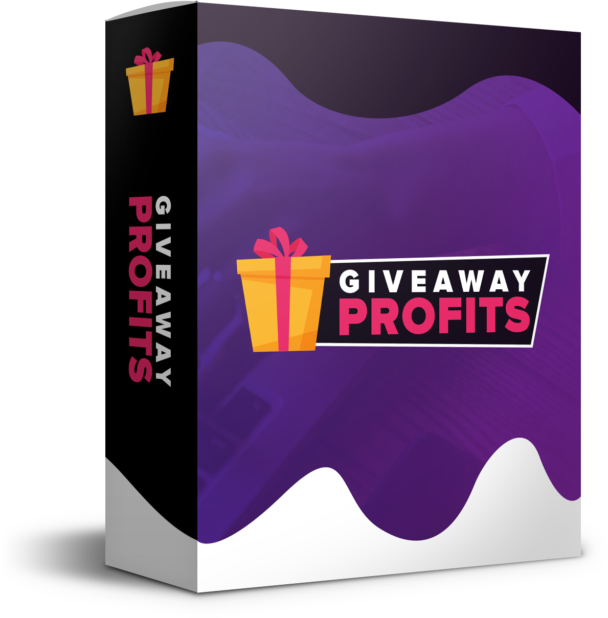Giveaway Profits Software Box PNG image