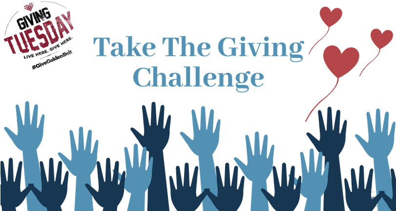 Giving Tuesday Challenge Promotion PNG image