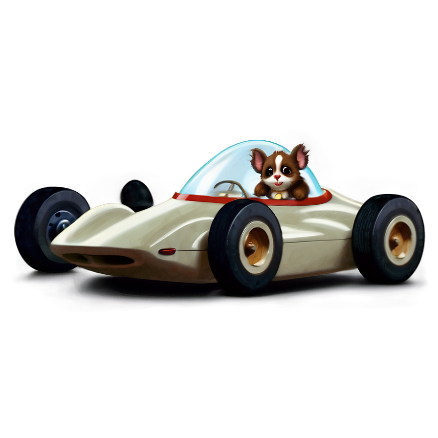 Gizmo In A Race Car Png 65 PNG image