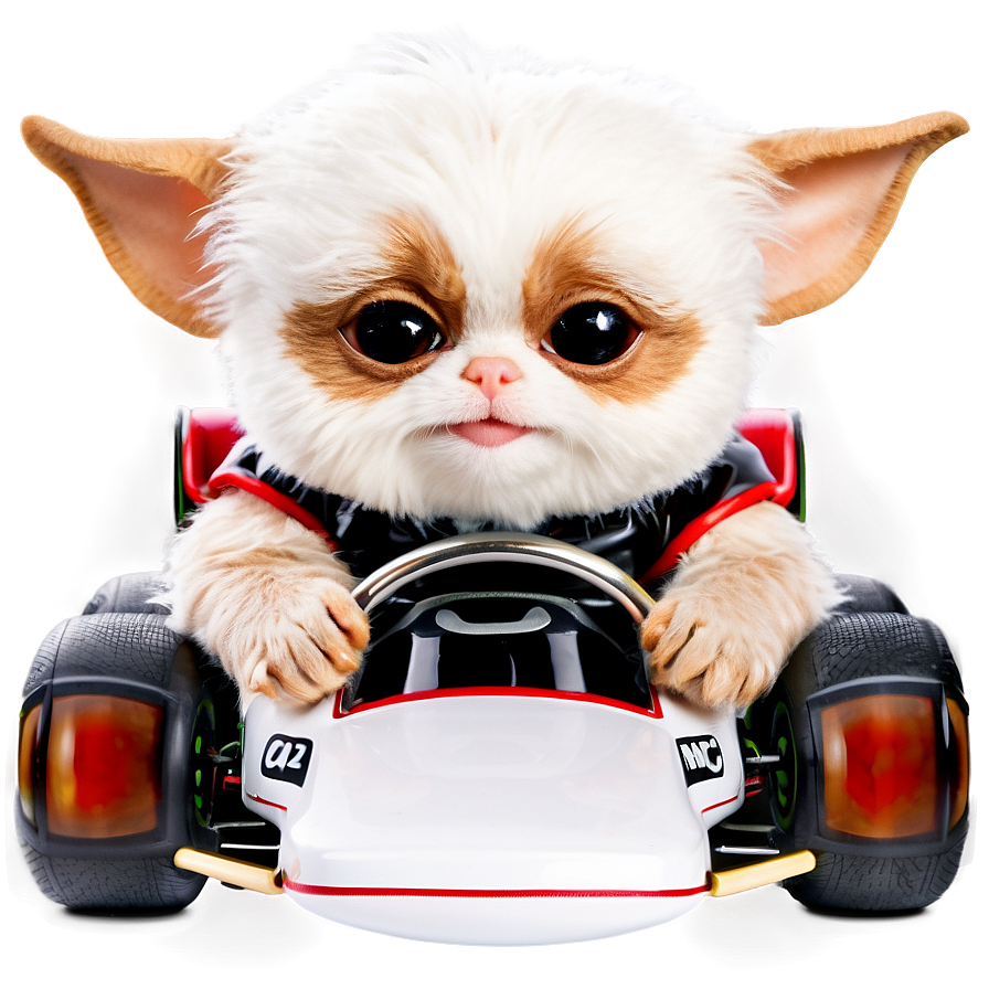 Gizmo In A Race Car Png Alk PNG image