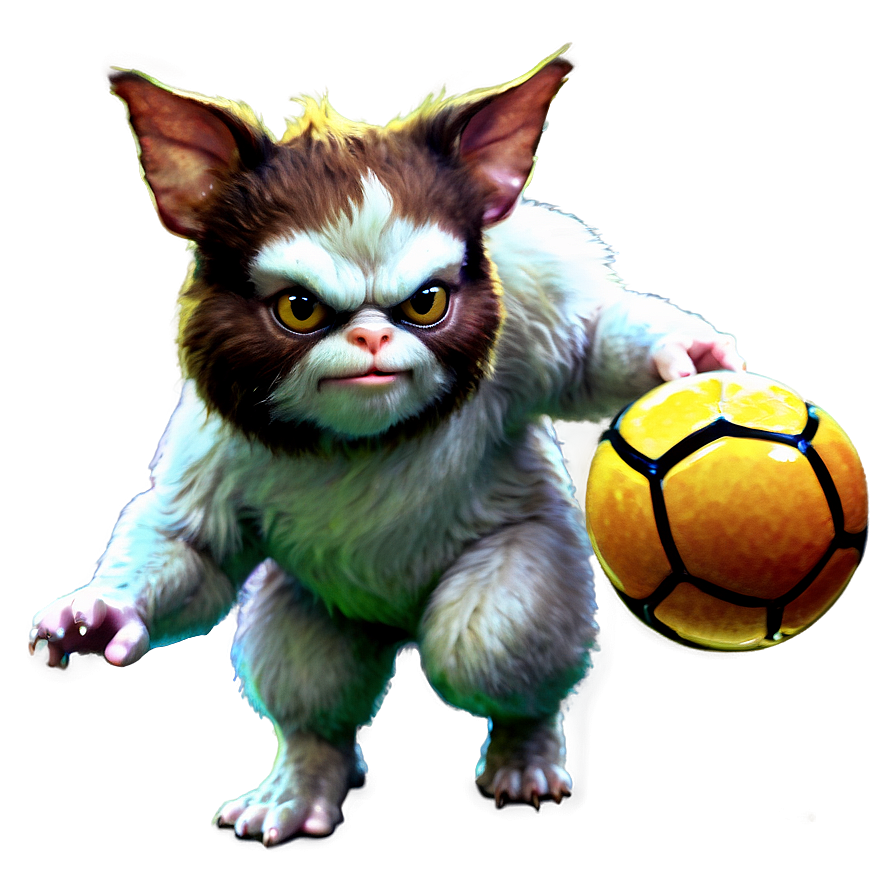 Gizmo Playing Soccer Png Mtw PNG image