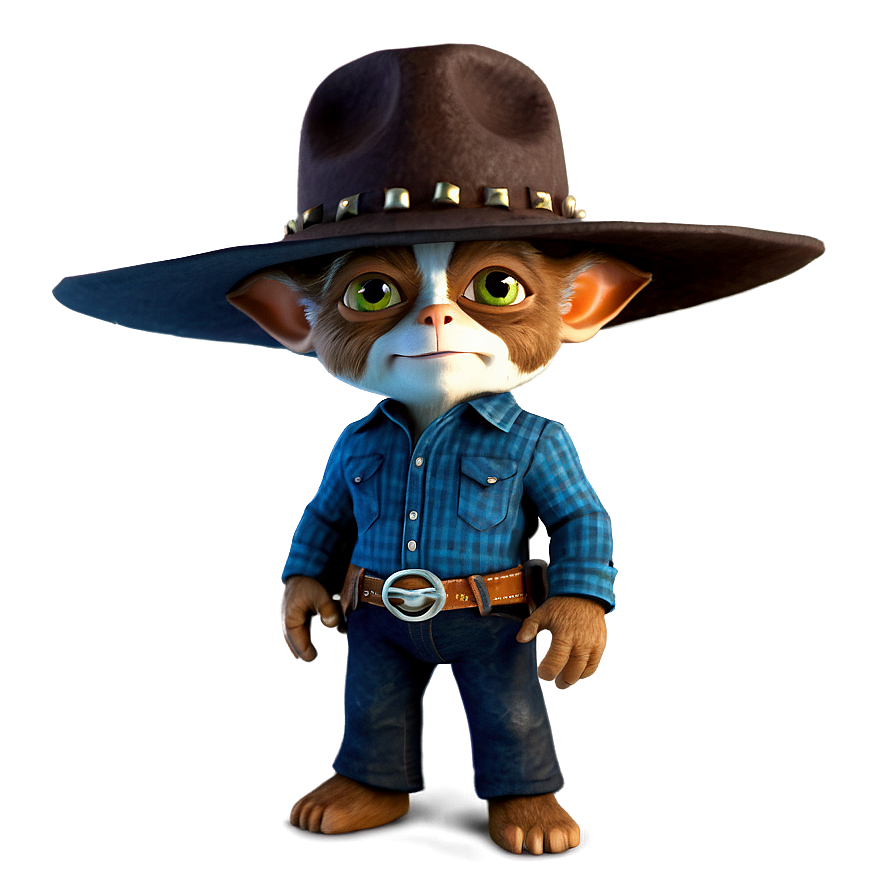 Gizmo Western Cowboy Png 3 PNG image