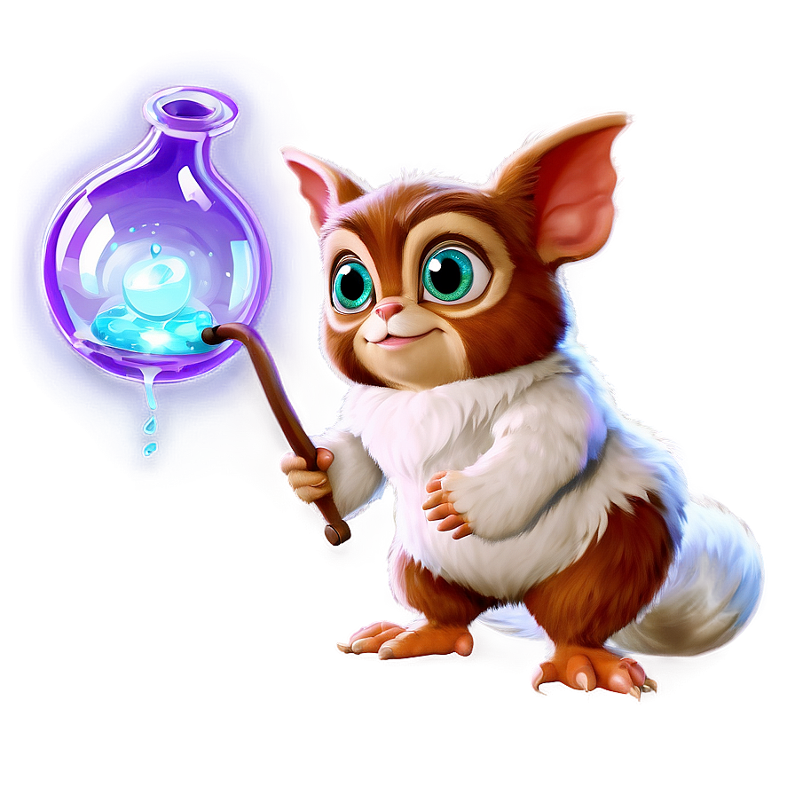 Gizmo With A Magic Potion Png 06242024 PNG image