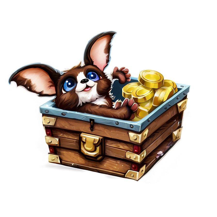 Gizmo With A Treasure Chest Png 88 PNG image