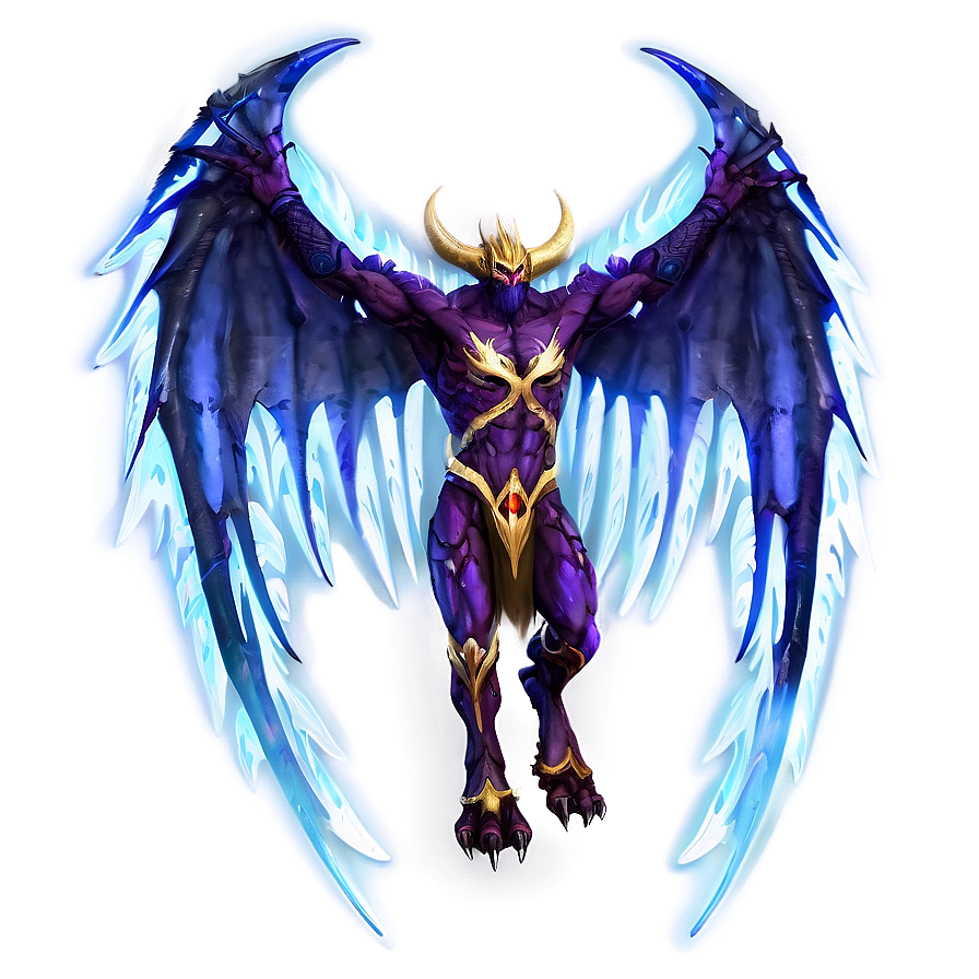 Glacial Demon Wings Png Ciw PNG image