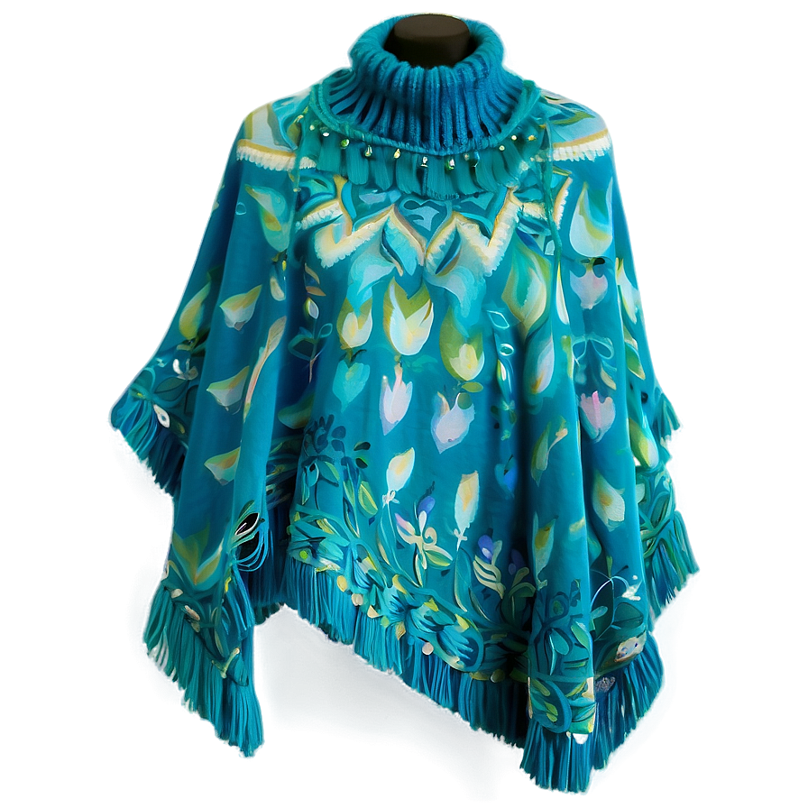 Glamorous Evening Poncho Png 86 PNG image